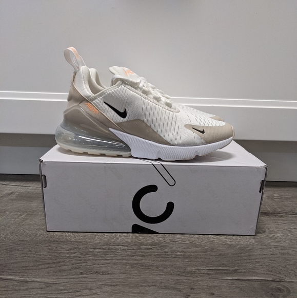 Nike | Shoes | Nike Air Max 27 Summit White Desert Sand Peach | Poshmark